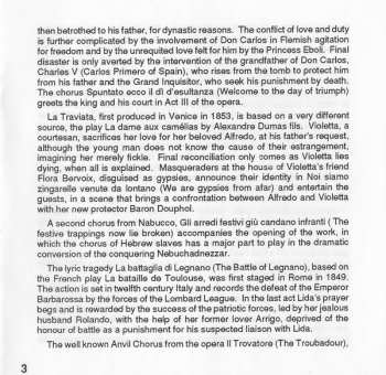 CD Giuseppe Verdi: Opera Choruses = Opernchöre = Chœrs D'Opéras