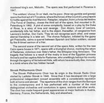 CD Giuseppe Verdi: Opera Choruses = Opernchöre = Chœrs D'Opéras