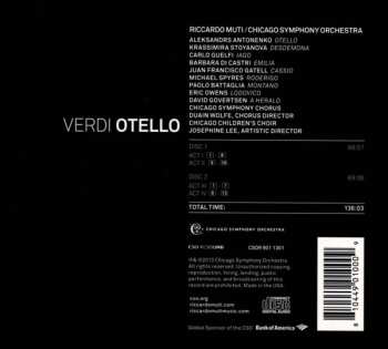2CD/Box Set Giuseppe Verdi: Otello 447103