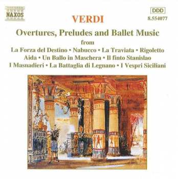 CD Giuseppe Verdi: Overtures, Preludes And Ballet Music 429736