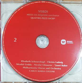 2CD Giuseppe Verdi: Messa Da Requiem • Quattro Pezzi Sacri 411297