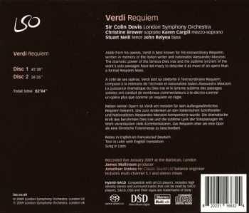 2CD Giuseppe Verdi: Requiem 447056