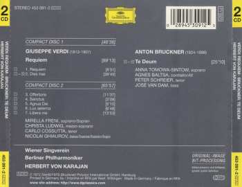 2CD Giuseppe Verdi: Requiem & Te Deum 30149
