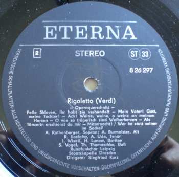 LP Giuseppe Verdi: Rigoletto 276590