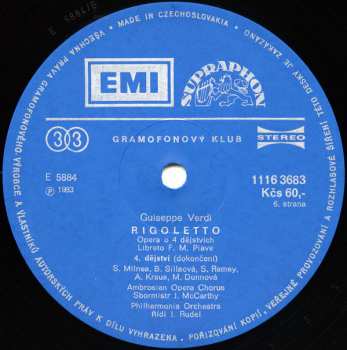 3LP/Box Set Giuseppe Verdi: Rigoletto (3xLP + BOX + BOOKLET) 80380