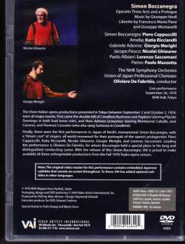 DVD Giuseppe Verdi: Simon Boccanegra 472929