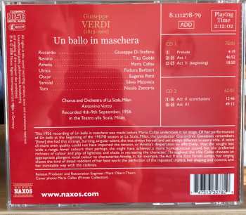 2CD Giuseppe Verdi: Un Ballo In Maschera 262032