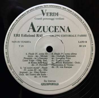 LP Giuseppe Verdi: Azucena 366364