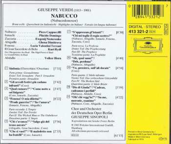 CD Giuseppe Verdi: Nabucco - Querschnitt 418263