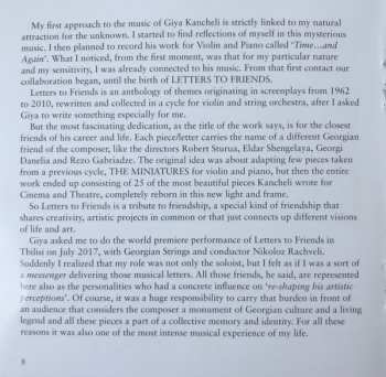 CD Giya Kancheli: Letters To Friends