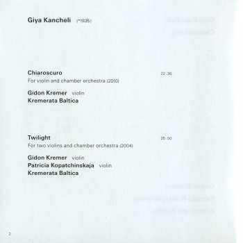 CD Giya Kancheli: Chiaroscuro 148827