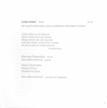CD Giya Kancheli: Little Imber 345099