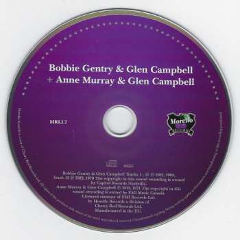 CD Glen Campbell: Bobbie Gentry & Glen Campbell + Anne Murray & Glen Campbell  244960