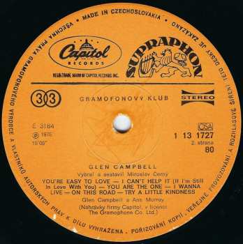 LP Glen Campbell: Glen Campbell 331988