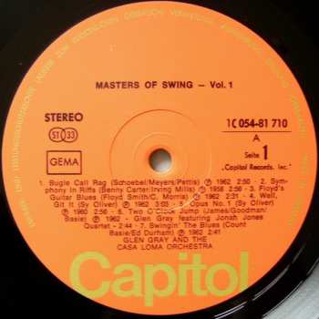LP Glen Gray: Masters Of Swing Vol. 1 516969