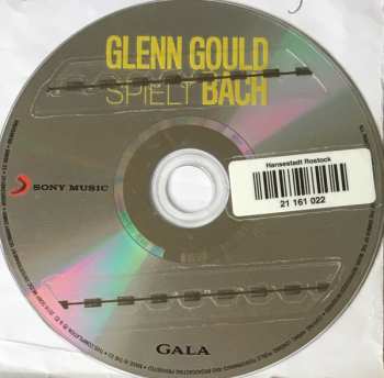 CD Glenn Gould: Glenn Gould Spielt Bach 407993