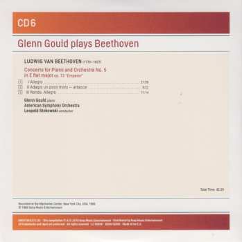 6CD/Box Set Glenn Gould: Glenn Gould Plays Beethoven (Piano Sonatas & Piano Concertos Nos. 1-5) 323535