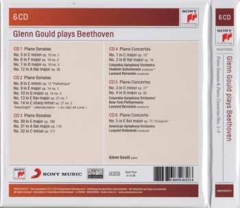 6CD/Box Set Glenn Gould: Glenn Gould Plays Beethoven (Piano Sonatas & Piano Concertos Nos. 1-5) 323535