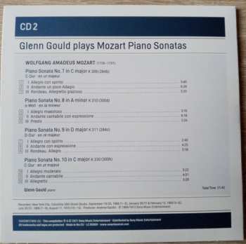 4CD Glenn Gould: Glen Gould Plays Mozart Piano Sonatas 417545