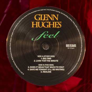 2LP Glenn Hughes: Feel DLX | CLR 12418