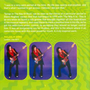 3CD Glenn Hughes: Songs In The Key Of Rock: Expanded Edition 33601