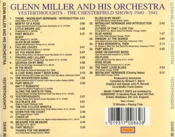 CD Glenn Miller And His Orchestra: The Chesterfield Shows 1940-1941 Yesterthoughts 305850