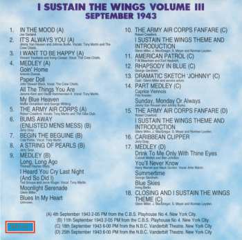 CD Glenn Miller And The Army Air Force Band: I Sustain The Wings Volume III 247684