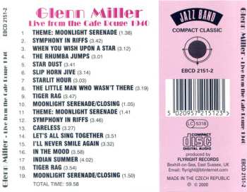 CD Glenn Miller: Live From The Cafe Rouge 1940 537468