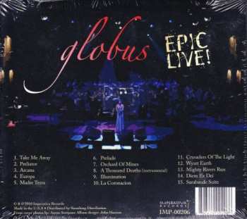 CD Globus: Epic Live! DIGI 378968