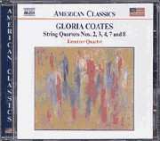 CD Gloria Coates: String Quartets Nos. 2, 3, 4, 7 And 8 331797