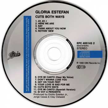 CD Gloria Estefan: Cuts Both Ways 433624