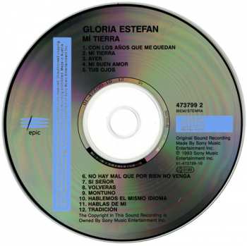 CD Gloria Estefan: Mi Tierra 23492