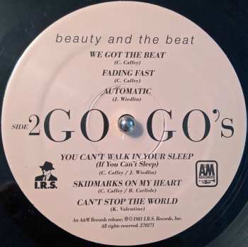 LP Go-Go's: Beauty And The Beat 3844