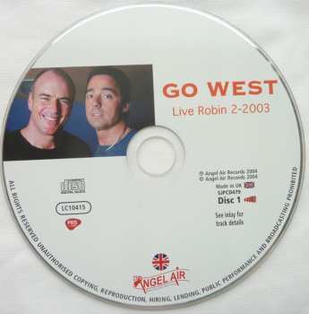 CD/DVD Go West: Live Robin 2-2003  470757