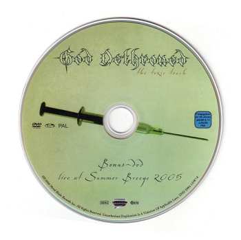 CD/DVD God Dethroned: The Toxic Touch