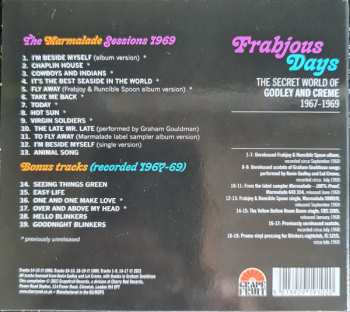 CD Godley & Creme: Frabjous Days (The Secret World Of Godley And Creme 1967-1969) 410828