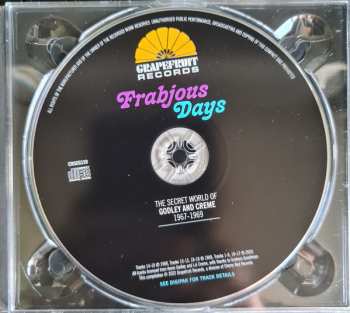 CD Godley & Creme: Frabjous Days (The Secret World Of Godley And Creme 1967-1969) 410828