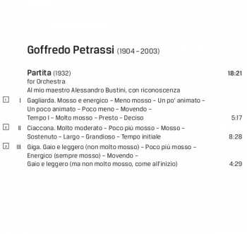 CD Goffredo Petrassi: Coro Di Morti • Noche Oscura • Quattro Inni Sacri • Partita 288831