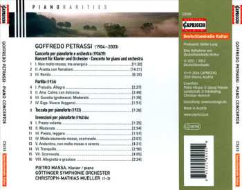 CD Goffredo Petrassi: Piano Concerto: Partita · Toccata · Invenzioni 467475
