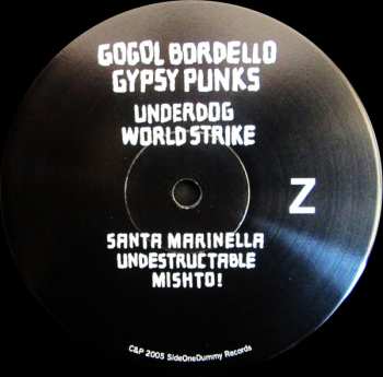 2LP Gogol Bordello: Gypsy Punks (Underdog World Strike) 456815