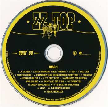 3CD ZZ Top: Goin' 50 14298