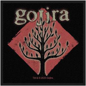 Merch Gojira: Standard Woven Patch Tree Of Life