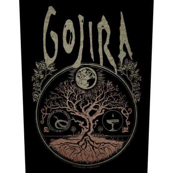 Merch Gojira: Zádová Nášivka Tree Of Life