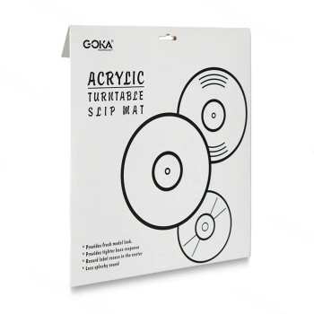 Audiotechnika Goka - Akrylový slipmat bílý
