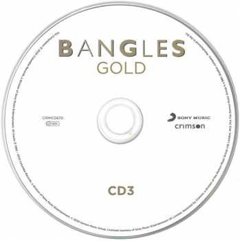 3CD Bangles: Gold 14341