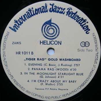 LP Gold Washboard: Tiger Rag 50312