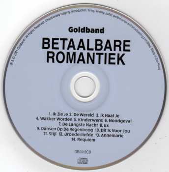 CD Goldband: Betaalbare Romantiek 343066
