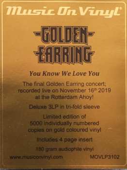 3LP Golden Earring: You Know We Love You!  LTD | NUM | CLR 423007