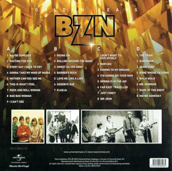 2LP BZN: Golden Years 1968 - 1976 LTD | NUM | CLR 14410