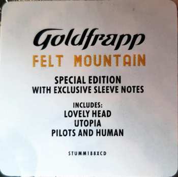 CD Goldfrapp: Felt Mountain 396992